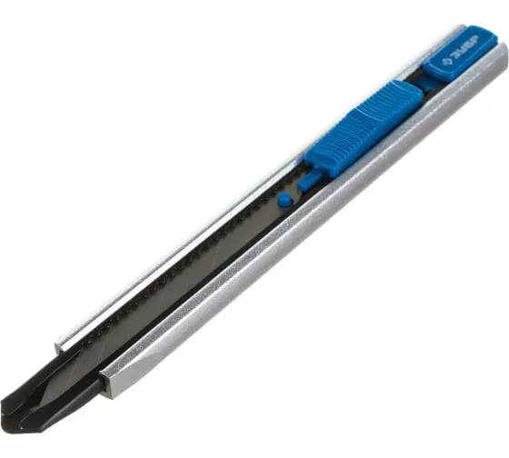 Нож с сегментированным лезвием Зубр Про-9А Профессионал 9мм (09152)