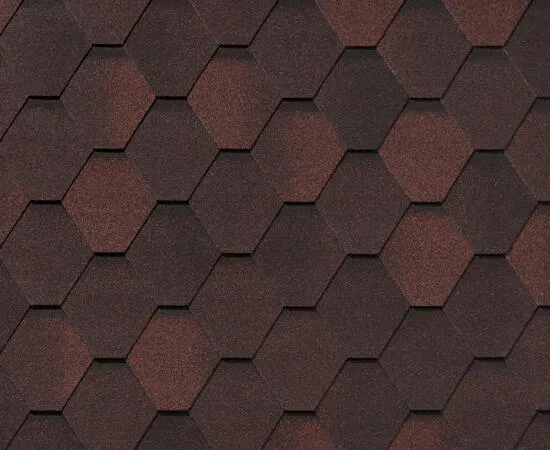 Черепица гибкая RoofShield Премиум Стандарт гранатовый отлив