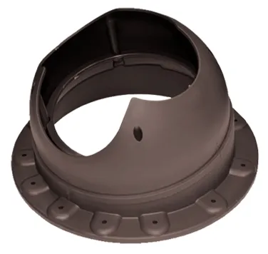 Элемент проходной Krovent Base-VT Seam 110 коричневый