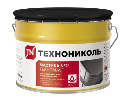 Мастика кровельная Технониколь №21 Техномаст 10кг (ведро)