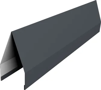 Ламель забора жалюзи Токио новый Grand Line 0,45 ПЭ RAL 7024 мокрый асфальт