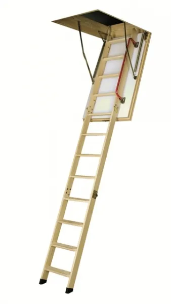 Лестница чердачная складная FAKRO LТK Thermo 70х140/280 (деревянная теплоизоляционная)