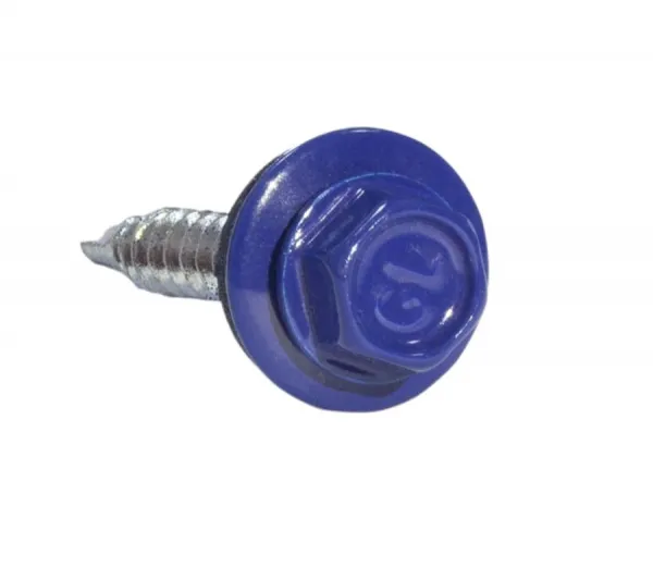 Саморез кровельный Daxmer 4,8х29 RAL 5002 (250) сверло №1