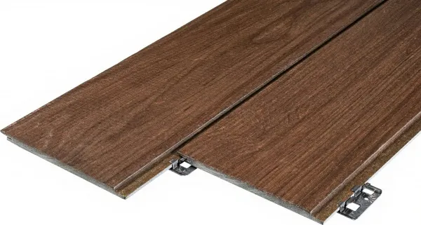 Фиброцементный сайдинг 190х10мм FCSPRO Decor Click береза (3м)