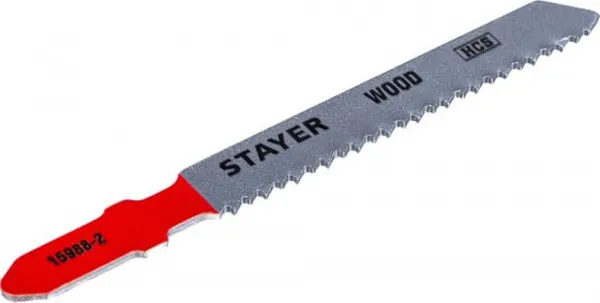 Полотно для электролобзика Stayer Professional T119B 50х2мм, по дереву, фанере, ДСП, Т-хвостовик, HCS сталь, 2шт (15988-2_z02)