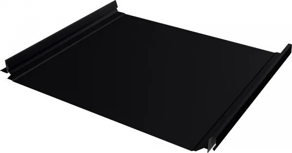 Кликфальц Про в02 Grand Line 0,45 Drap с пленкой на замках RAL 9005 черный