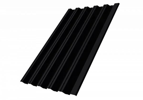 Профнастил НС35R Grand Line 0,45 Drap RAL 9005 черный