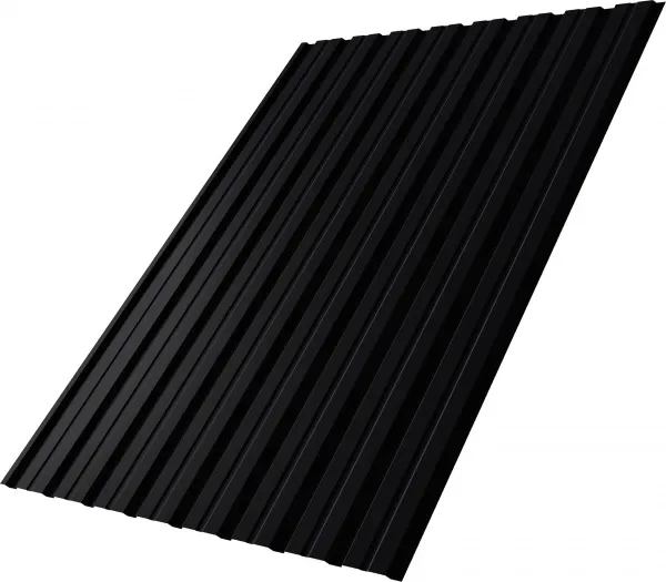Профнастил С10B Grand Line 0,5 Drap RAL 9005 черный