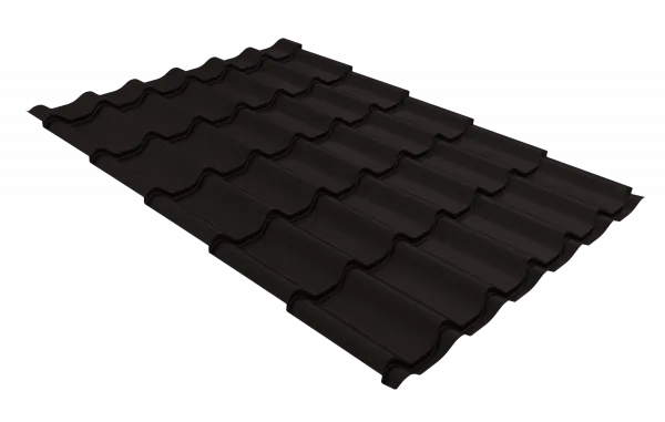 Профиль волновой "Кредо" ("Kredo") 0,45 Drap СТ RAL 9005 черный