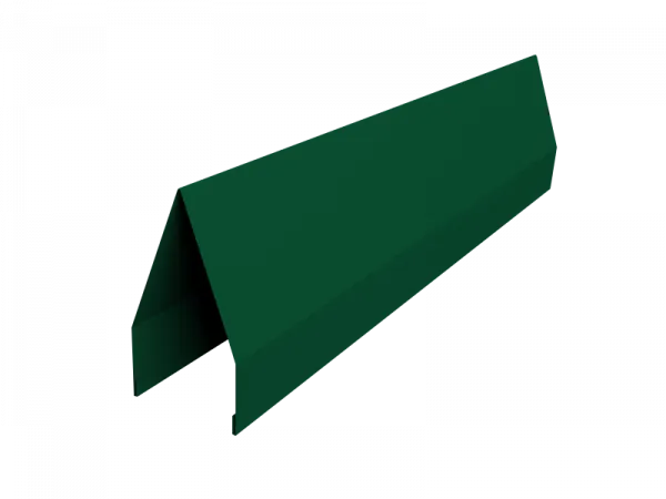 Ламель забора жалюзи Токио новый Grand Line 0,45 ПЭ двухсторонний RAL 6005 зеленый мох