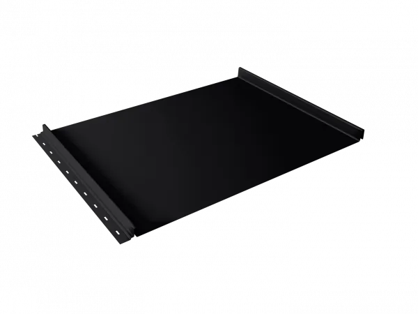 Кликфальц Grand Line 0,45 Drap СТ с пленкой на замках RAL 9005 черный