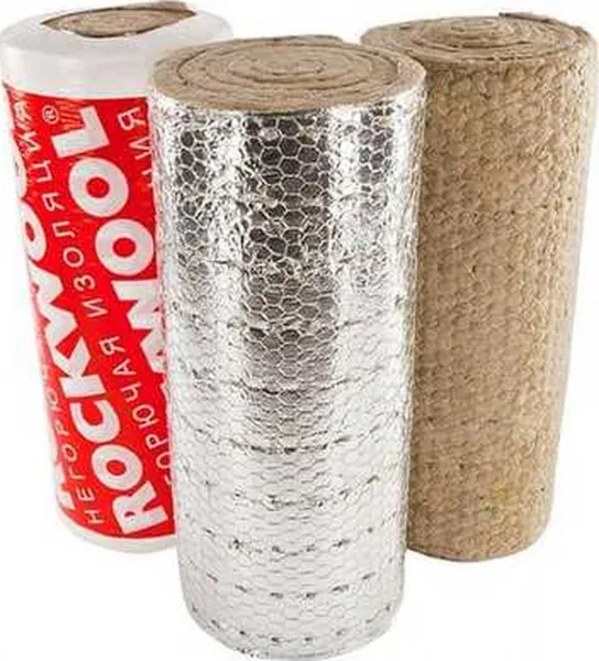 Утеплитель Rockwool Alu Wired Mat 105 4000х1000х50 каш/ф (4м2/0,2м3/уп)