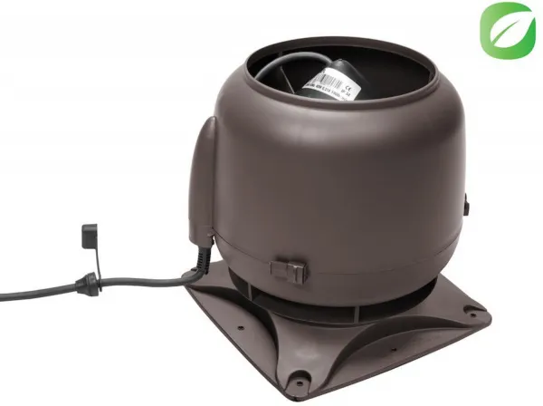 Вентилятор Vilpe Eco110S с основанием коричневый