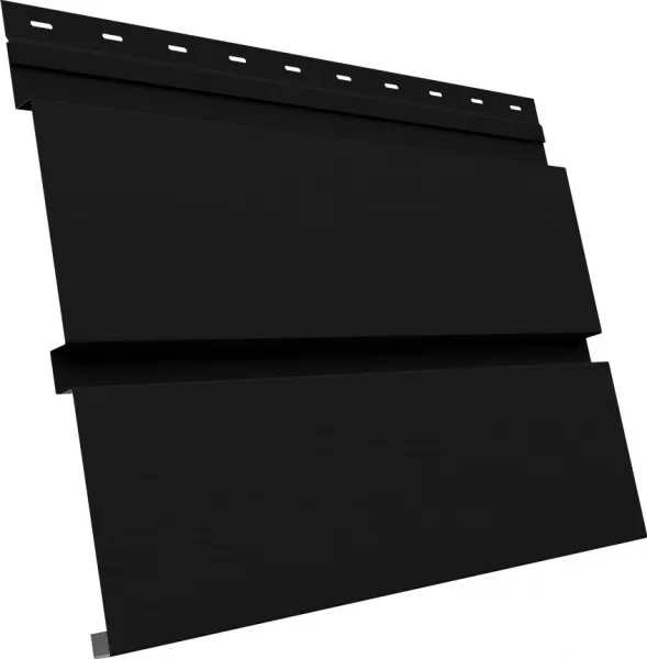 Квадро Брус 3D в01 Grand Line 0,5 PurPro матовый с пленкой RAL 9005 черный