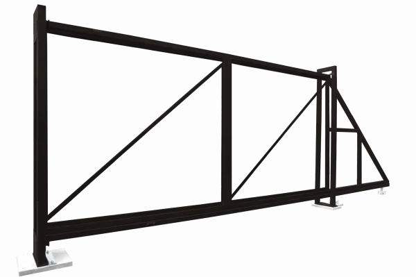 Ворота откатные Colority цинк 2,03x4,5 RR 32