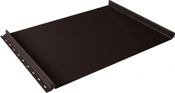 Кликфальц Grand Line 0,45 Drap СТ с пленкой на замках RAL 8017 шоколад