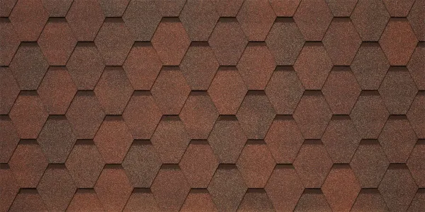 Черепица гибкая Tegola Unica Veneto nocciola 418 (коричневый фундук)