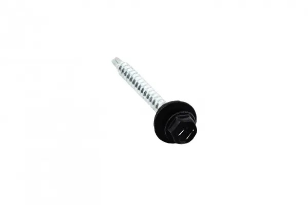 Саморез кровельный Daxmer 4,8х50 RAL 9005 (150) сверло №1