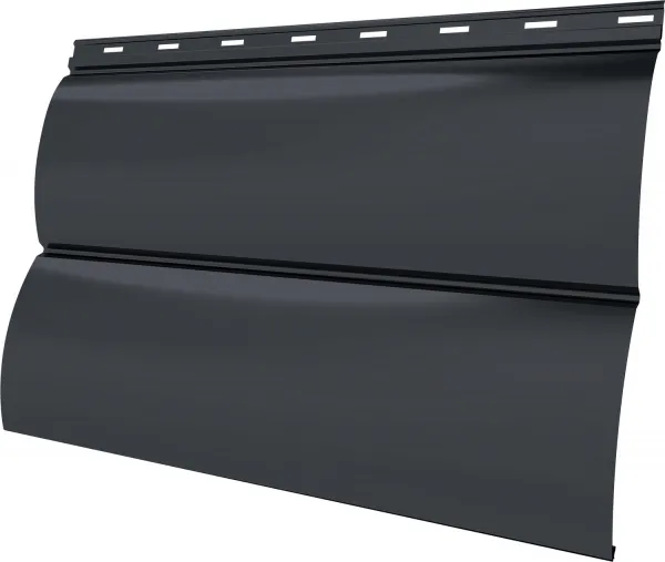Блок-хаус новый Grand Line 0,45 Drap СТ с пленкой RAL 7024 мокрый асфальт