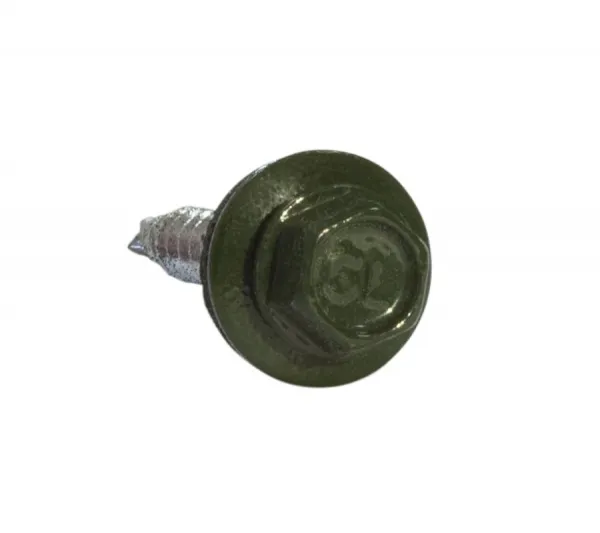 Саморез кровельный Daxmer 4,8х29 RAL 6020 (250) сверло №1