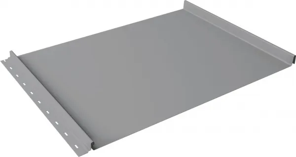 Кликфальц Grand Line 0,45 Drap с пленкой на замках RAL 7004 сигнальный серый