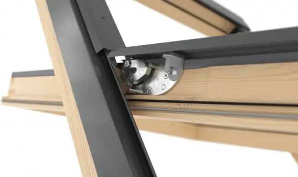 Окно мансардное RoofLITE+ AAY B1500 78х118 (двухкамерное, 12см, ручка снизу)