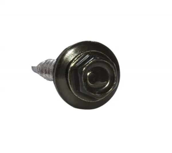 Саморез кровельный Daxmer 4,8х29 RAL 9005 (250) сверло №1