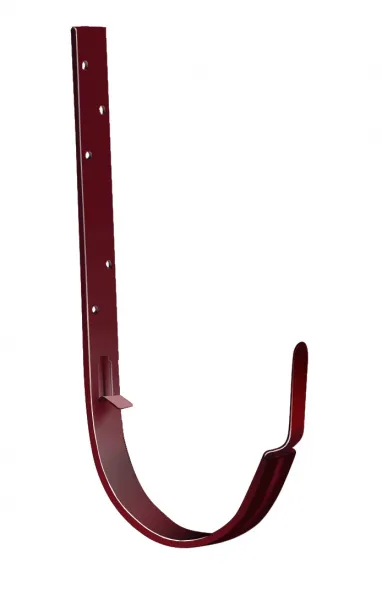 Крюк длинный Grand Line ПУ 125мм RAL 3005 красное вино