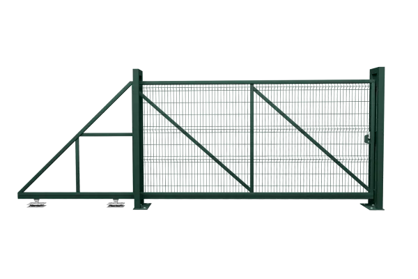 Ворота откатные Profi 2,03х6,0 RAL 6005 влево
