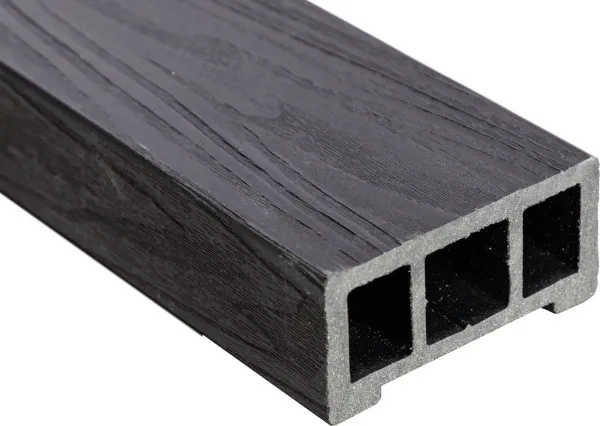 Перила ДПК Grand Line 3D 91х45 графит 3м
