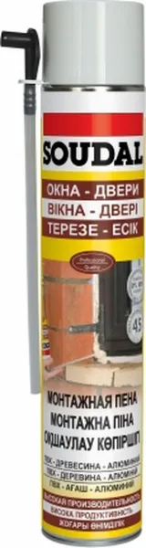 Soudal ручная пена 12х500мл (107552)
