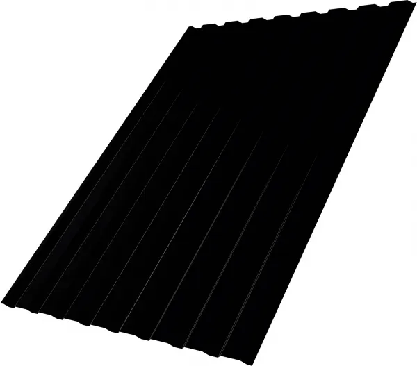 Профнастил С20A Grand Line 0,5 Velur RAL 9005 черный
