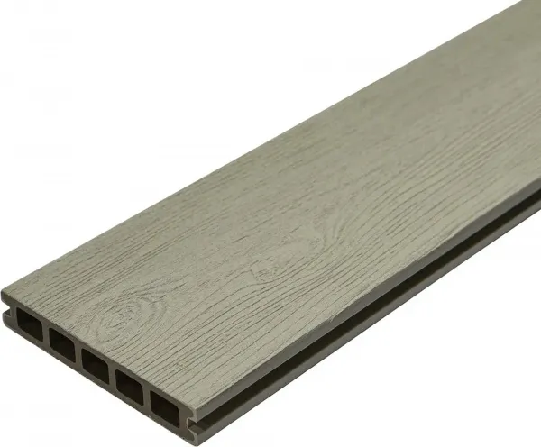 Доска террасная СМ Кантри (CM Decking Country) 3000x148x25мм смок грей (smoke grey)