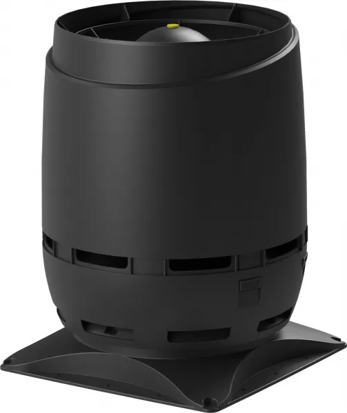 Выход вентиляционный Vilpe Flow 250S с основанием 400x400 черный
