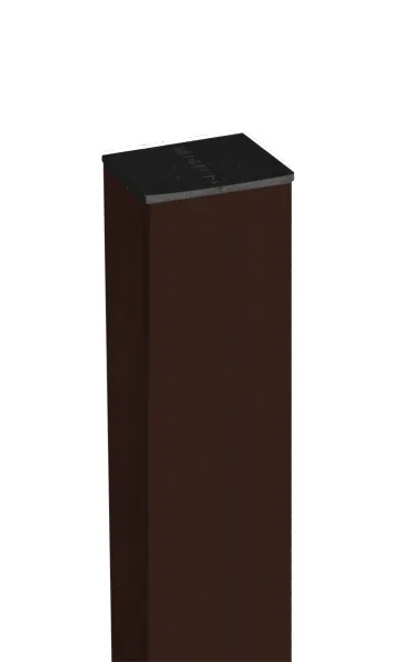 Столб 62х55х1,4х2500 RAL 8017
