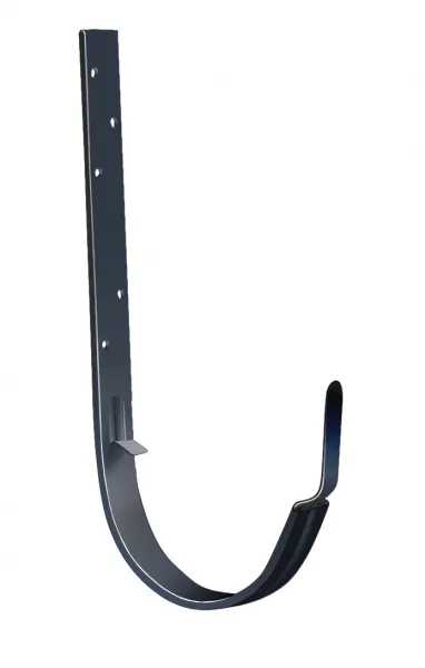 Крюк длинный Grand Line ПУ 125мм RAL 7024 мокрый асфальт