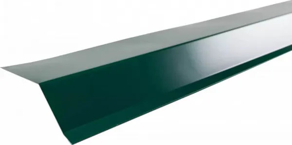 Планка карнизная ТЕХНОНИКОЛЬ полиэстер RAL 6005 (2м)