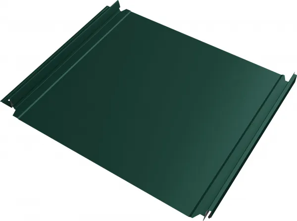 Кликфальц Double Pro Grand Line 0,45 Drap ТХ с пленкой на замках RAL 6005 зеленый мох