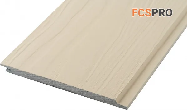 Фиброцементный сайдинг 190х10мм FCSPRO Wood Click F02 солнечный лес (3м)