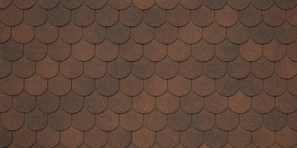 Черепица гибкая Tegola Assisi marrone 434 (коричневый)