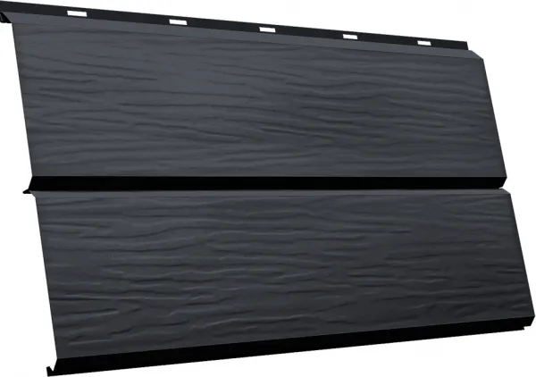 ЭкоБрус 3D Grand Line 0,5 ПЭ слим с пленкой RAL 7024 мокрый асфальт