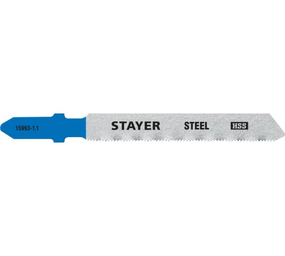 Полотно для электролобзика Stayer Professional T118G 50x1,1мм по металлу ,Т-хвостовик, HSS сталь 2шт (15993-1.1_z02)