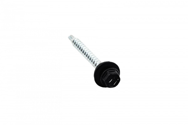 Саморез кровельный Daxmer 4,8х50 RAL 9005 (150) сверло №1