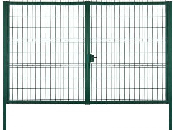 Ворота Profi с замком 2,03х4,0 RAL 6005