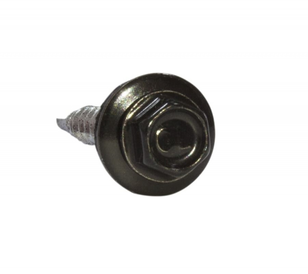 Саморез кровельный Daxmer 4,8х29 RAL 9005 (250) сверло №1