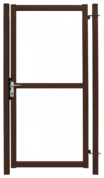 Калитка Colority цинк с замком 2,0х1 RAL 8017