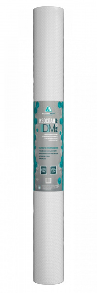 Паро-гидроизоляция Изоспан DM proff повышенной прочности с антиконденсатной поверхностью (70м2)