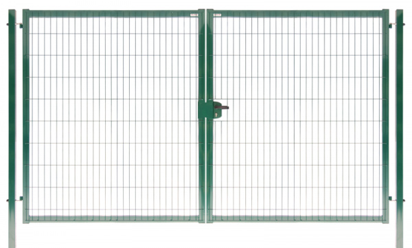 Ворота Medium New с замком 1,73х4,0 RAL 6005