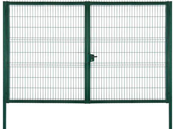 Ворота Profi с замком 1,73х4,0 RAL 6005