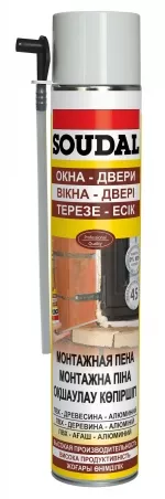 Soudal ручная пена 12х500мл (107552)